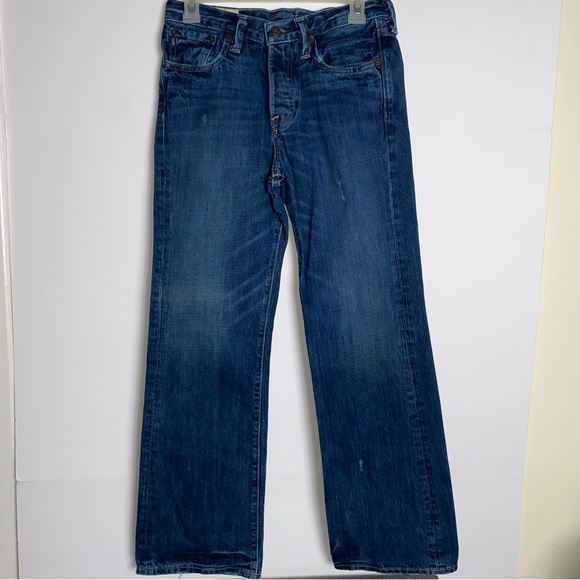 Abercrombie & Fitch Womans Jeans Sz 14 Slim Ladies Kilburn Low Rise Boot - Picture 10 of 10